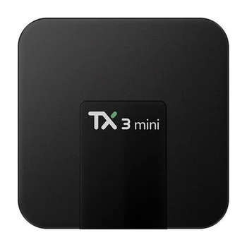 

TX3 Mini Top Box Android 9.0 TV Box Smart TV H2.65 IPTV 4K Set Smart Media Player Amlogic S905W 1G+8G Top TV Box