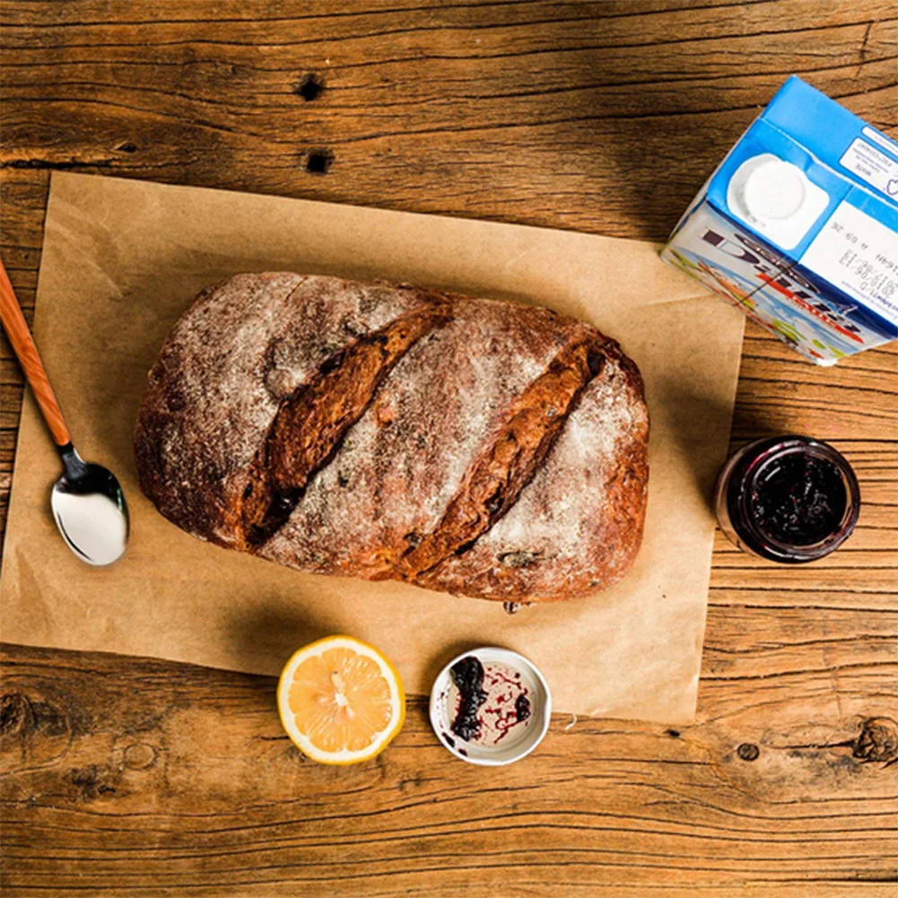 100pcs 12x16 Baking Paper Barbecue Silicone Oil Paper Parchment Rectangle Oven Paper Baking Sheets Bakery BBQ Party