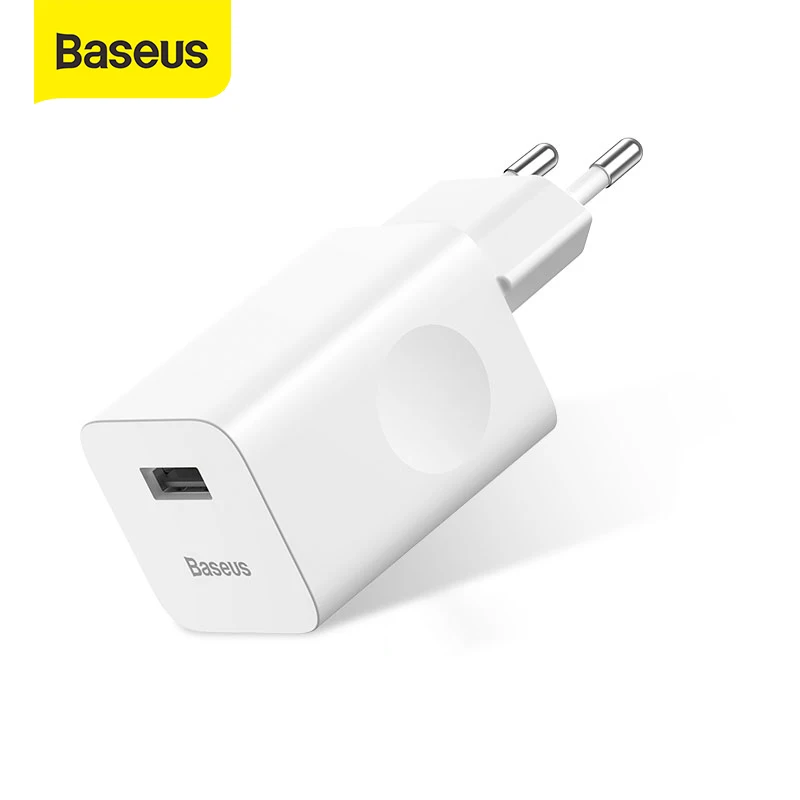 Baseus 24W Quick Charge 3.0 USB Charger For Xiaomi Mi 9 Samsung S7 USB Fast Phone Charger For iPhone 8 X Wall Charger Adapter