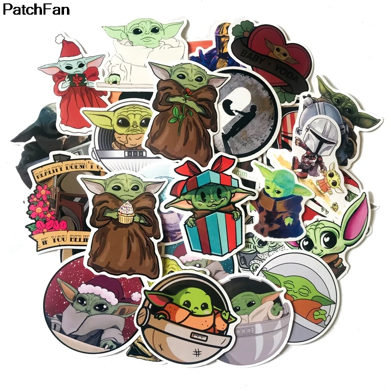 Patchfan 50 шт. милые ПВХ водонепроницаемые наклейки для скрапбукинга DIY багаж скейтборд ноутбук велосипед стены гитары A2663