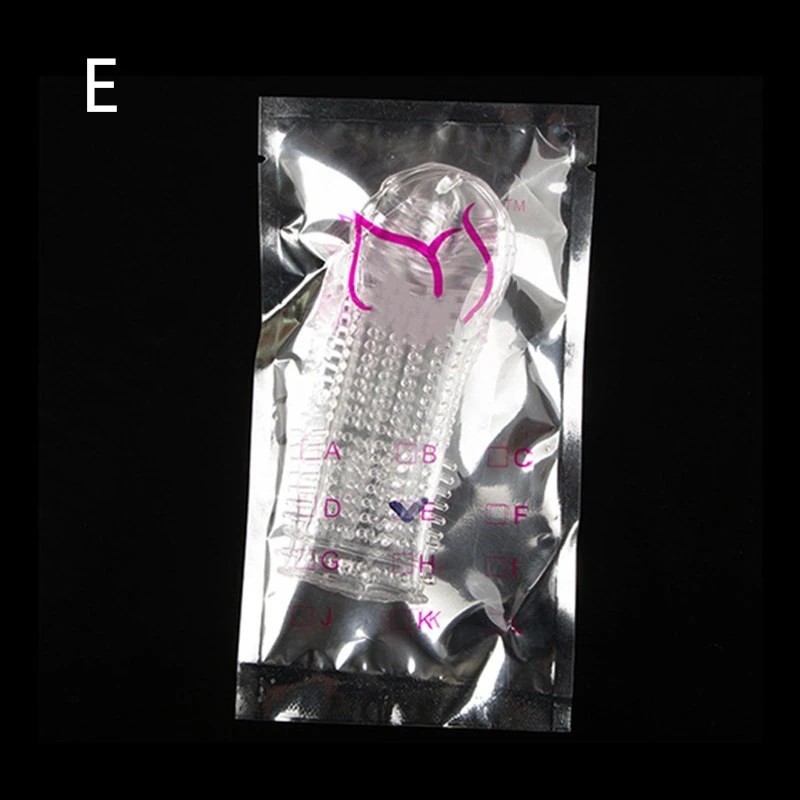 Silicone Reusable Condoms Time Delay Crystal Penis Rings Male Penis Extension Sleeves Cock Rings Adult Sex Toys for Men 5 Types10