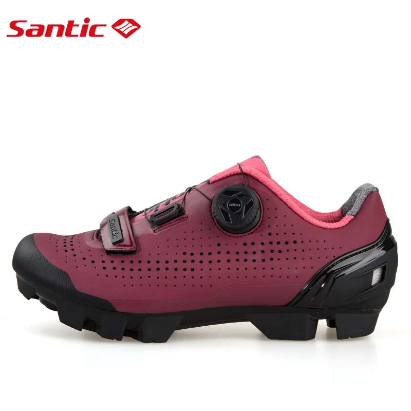 Skup Santic kobiety jazda na rowerze buty podeszwa z nylonu rower szosowy buty damskie trampki sportowe wyścigi MTB buty rowerowe dla kobiet jazdy LS18002