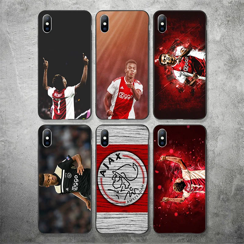 

Phone Case Neres Case For iphone DIY For Ajax FC Case Black Soft TPU Tadic For iPhone 11Pro X XR XS MAX 7 8 7plus 6 6S 5S SE 5
