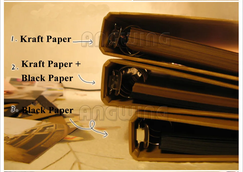 ANGWING 36 страниц свободный лист/пустой фотоальбом Scarpbook/Обложка свадьба/ребенок/альбом «сделай сам» скрапбук для Путешествия Альбом для фото для ребенка