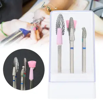 

7pcs Electric Nail Drill Bits Set Manicure Pedicure Nail Polishing Machine Accessories For Nail Art Polisher Grinding Machine