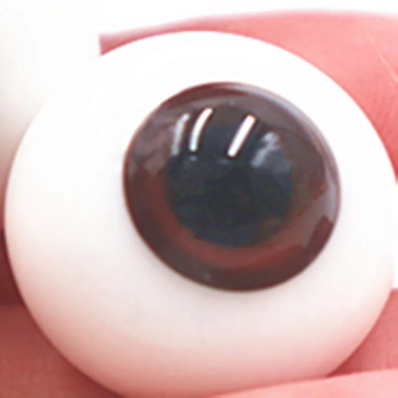 20 мм bjd стеклянные глаза коричневого цвета