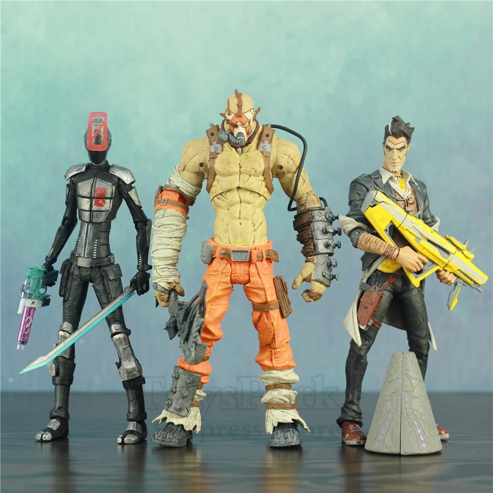 

Borderlands 2 Handsome Jack Krieg Zero Ninja 7" Action Figure Statue From Origianl McFarlane Color Tops Toys Doll Collectible