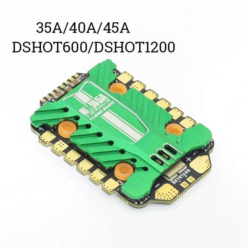 SKYSTARS KRAMAM 35A/40A/45A 3-6S Blheli_S 4 в 1 DSHOT600 / DSHOT1200 бесщеточный ESC для RC FPV Racer Drone Запасные