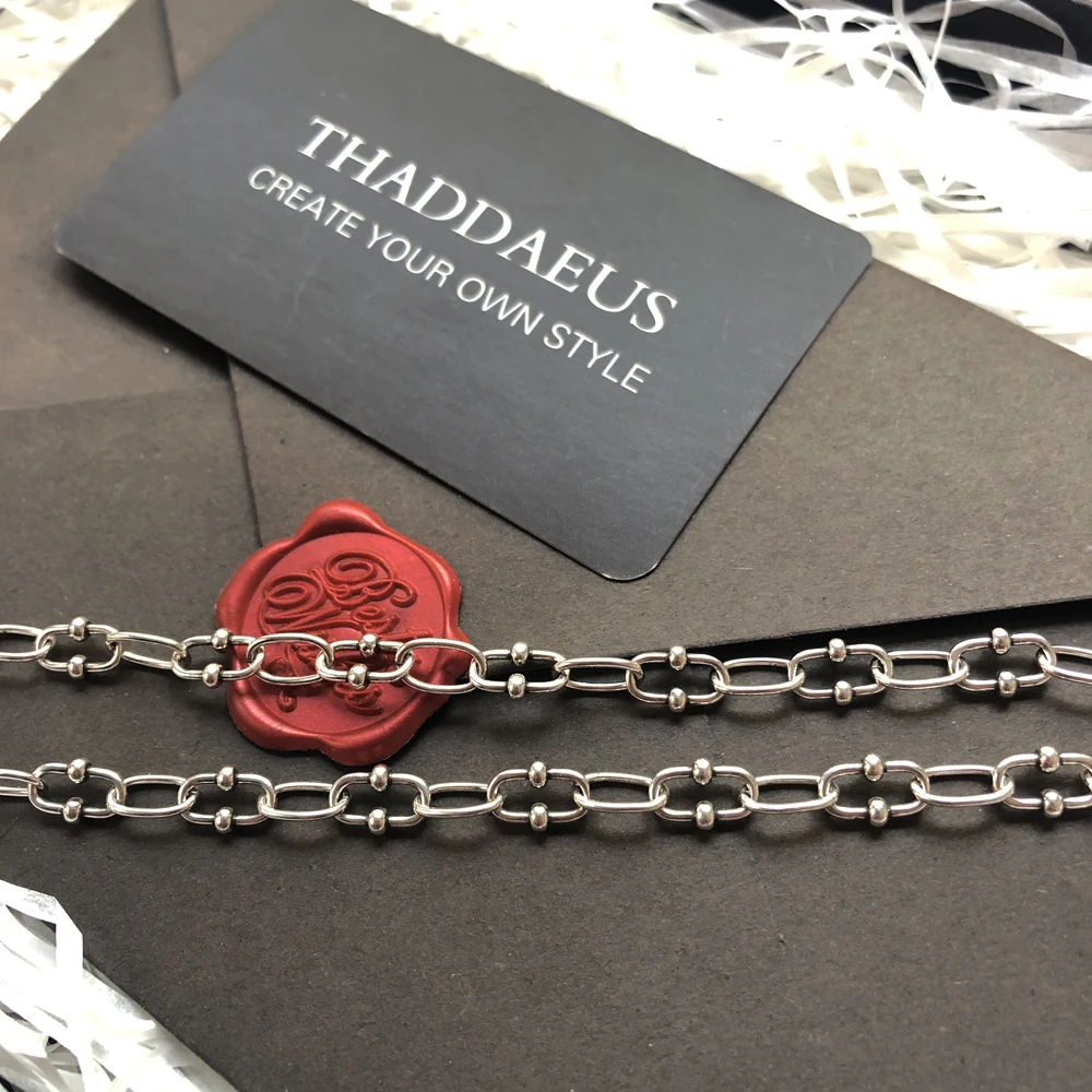 해골 포장 매력 목걸이, 2020 여름 브랜드의 새로운 패션 주얼리 유럽  Bijoux 반란군 강철 여성 남성을위한 선물