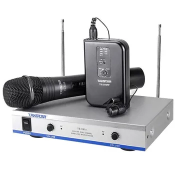 

TAKSTAR TS-3310 Hand-held or Bodypack clip headset VHF 220-270MHz VHF wireless microphone for in performance show and on stage
