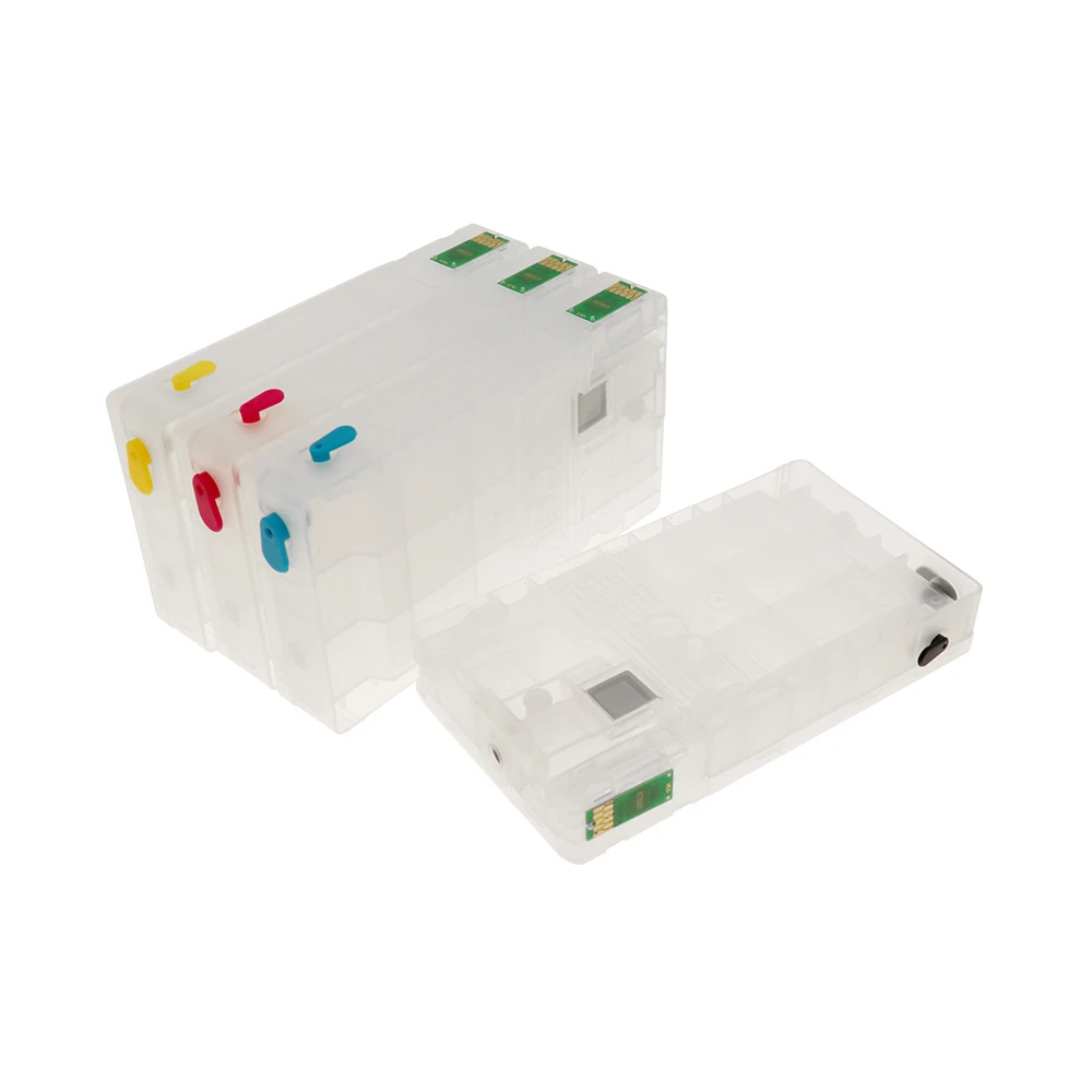 4 шт. заправляемые чернильные картриджи T6771 T6774 пустой для Epson WP 4531 4511 4521 принтер с