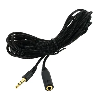 

Brand New 10ft 3.5mm Headphone Stereo Female to Male Extension Cable Cord For Mp4 3 Extension Cords Hot Selling