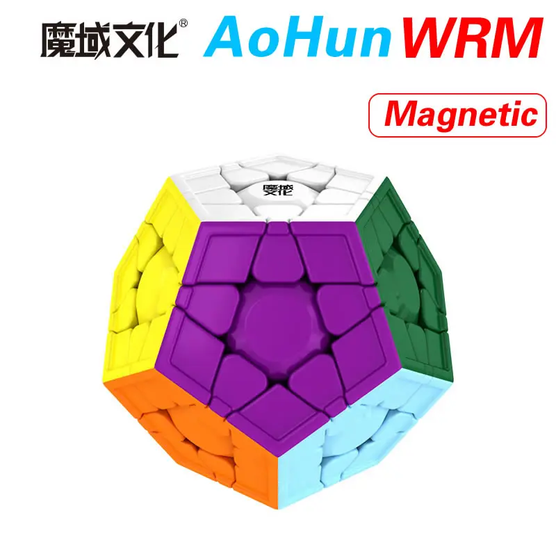 

MoYu AoHun WRM Megaminxeds Magnetic Magic Cube Dodecahedron Professional Neo Speed Cube Puzzle Antistress Toys For Children