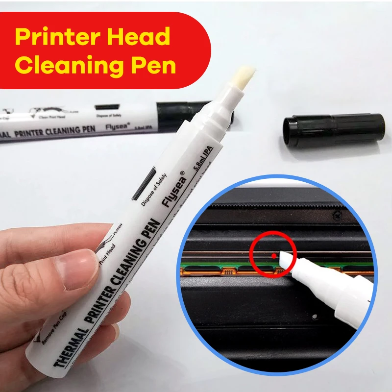 Thermal Printer Printhead Cleaning Pen 