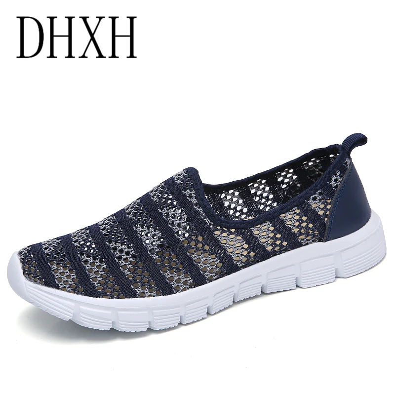 

Spring and summer 2020 new comfortable mesh women's set of lazy shoes 35-41 pregnant women mesh cloth shoes sports shoes