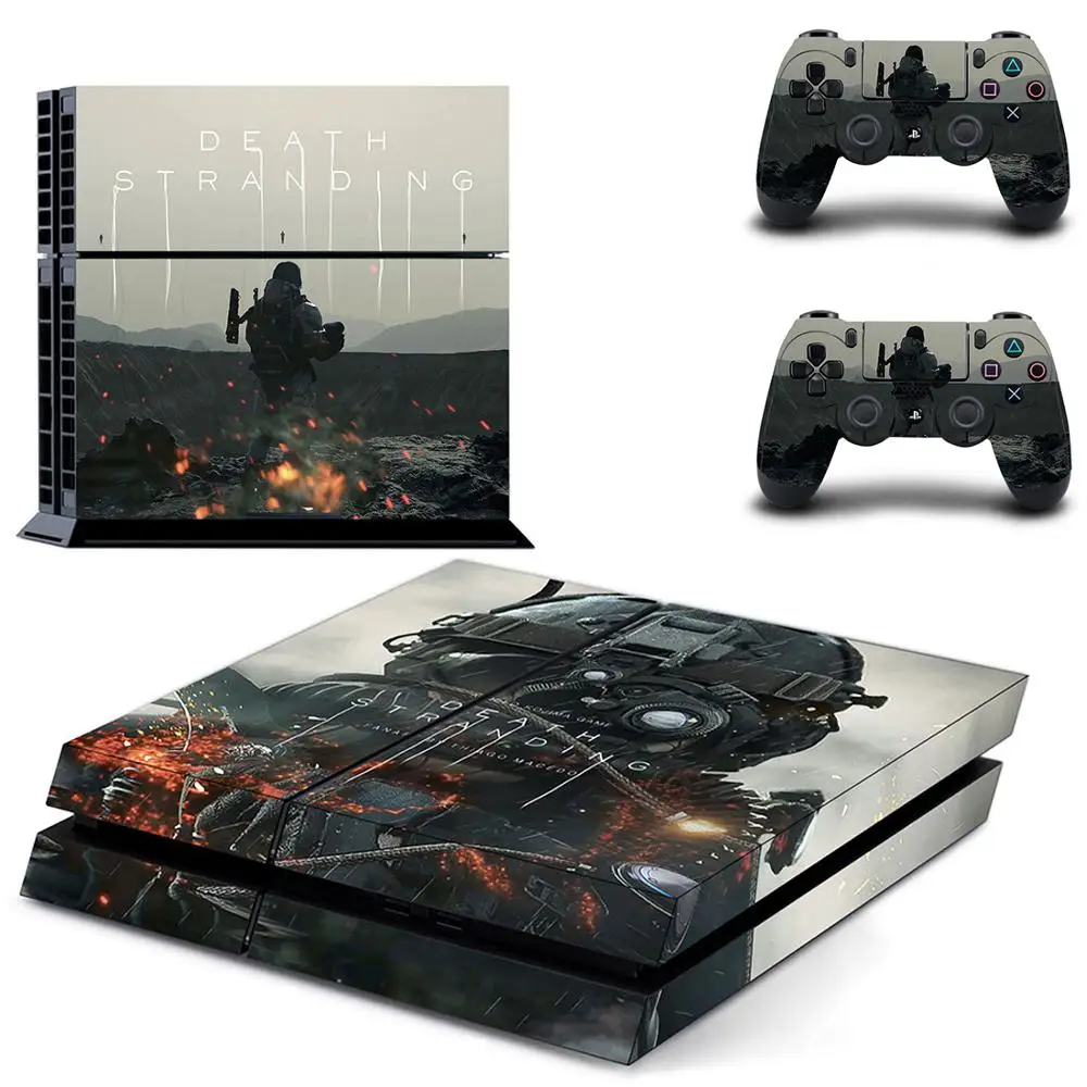 QPTM0439 Death Stranding PS4 наклейка s Play station 4 кожа PS 4 Наклейки полное покрытие для playstation 4 PS4 консоли и контроллера Skins - Цвет: QPTM0439