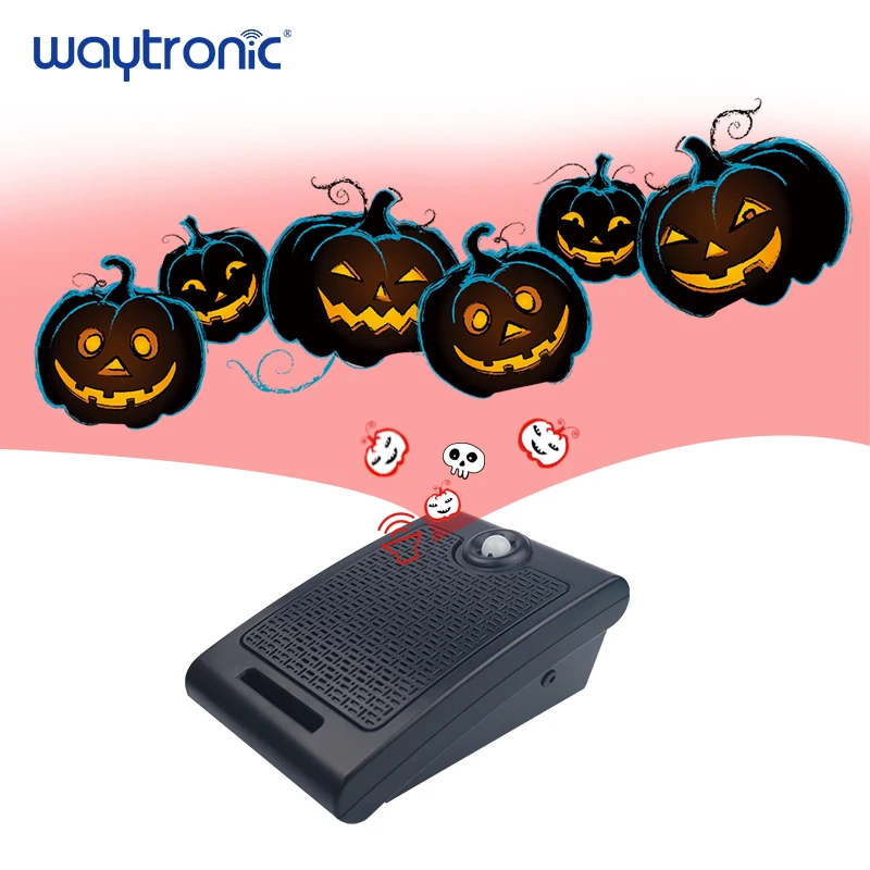 

PIR infrared motion sensor supports SD card audio player speaker for Halloween scream haunted house horror sound party