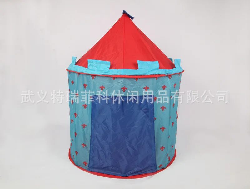Детская игровая палатка, портативная складная уличная палатка с четырьмя углами для дома, Игровая палатка для дома с морским мячом