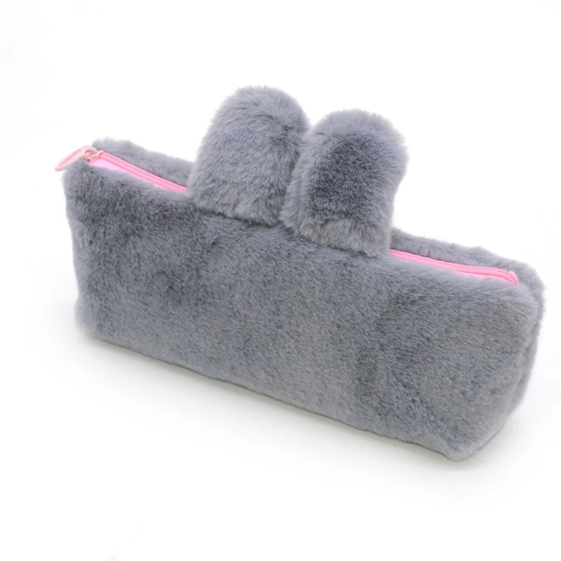 Плюшевый чехол-карандаш Estojo Escolar Trousse Crayon Etui Stiften Potloden Gtyfk Estuche Trousse Scolaire Stylo чехол-карандаш с ушками