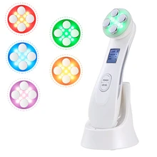 Уход за кожей лица RF EMS Электропорация светодиодный фотонный светильник терапия косметическое устройство против старения подтяжка лица Подтяжка глаз