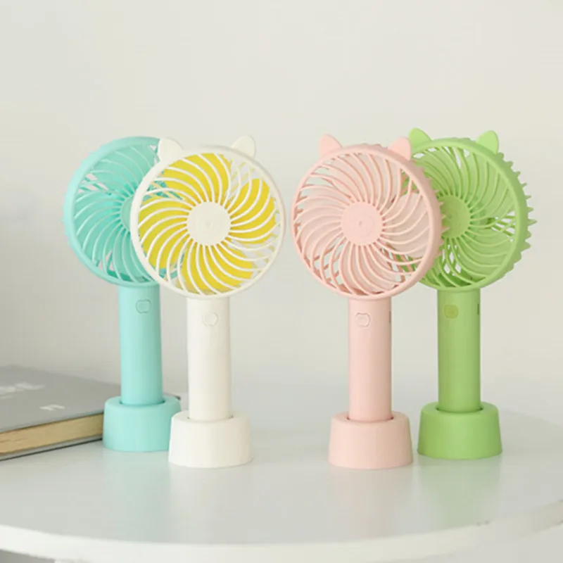 

NEW Usb rechargeable mini Logo Gift Fan portable handheld small fan handheld mini portable fan