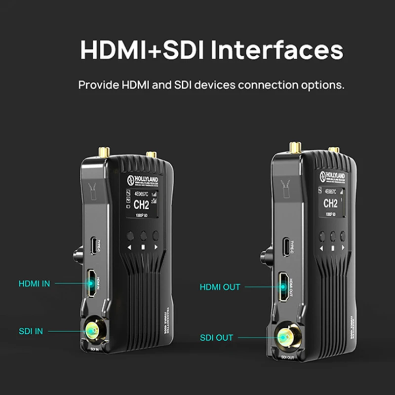 Новый HOLLYLAND 400S 1080 футов передача HDMI SDI P для цифровой зеркальной камеры фото