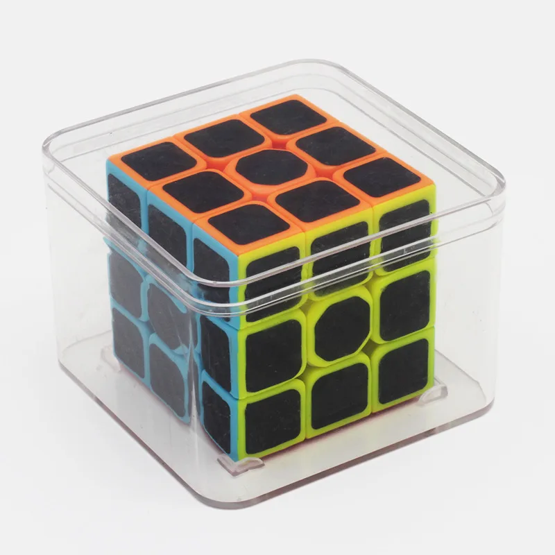 Zcube 3x3x3 коробка магический куб прозрачный PP прозрачная для хранения головоломка