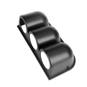 

Auto 52MM Car Gauge Universal Three Hole Meters Holder Instrument Frame L41A