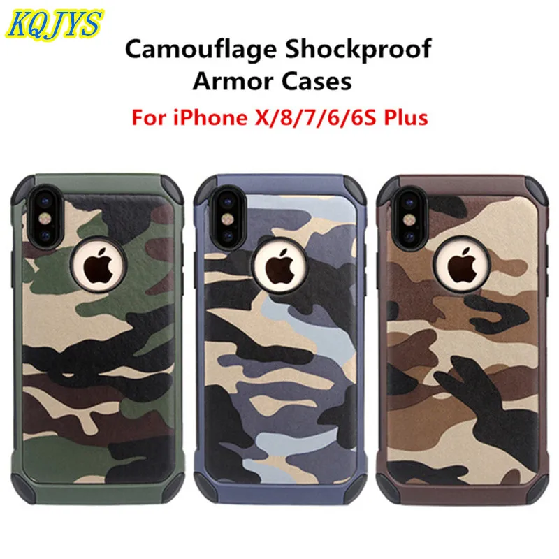 Купить KQJYS Army Camo Camouflage Case For iPhone 7 8 6 6s Plus 11 Pro Shockproof Armor XS Max XR Phone Cover  Мобильные телефоны и | Бамперы (33003330770)