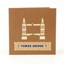 Поздравительная открытка трехмерная поздравительная 3D Бумажная вырубка бизнес заказной самолет поздравительная открытка на день рождения Подарочная открытка