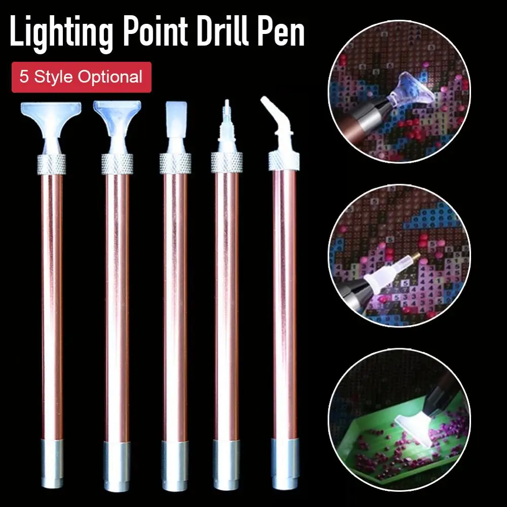 

Dotting Pen with Flashlight Battery Operated Dotting Tools for Mandala Rock Painting, Crafts, DIY, Nail Art