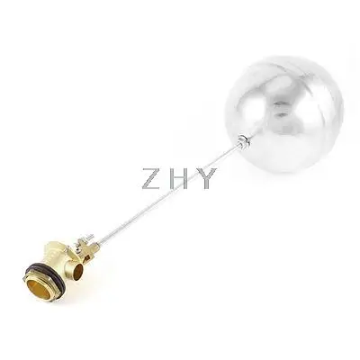 

17.7" Length Water Sensor Float Stainless Steel Floating Ball Switch