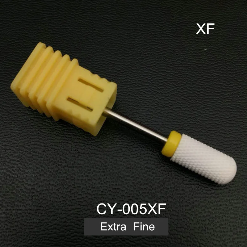 CY-005XF Керамические фрезы для маникюра электрические сверла для ногтей фрезы для педикюра электрические пилки для ногтей сверло для ногтей - Цвет: CY-005XF