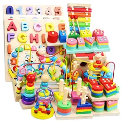 Spree строительные блоки головоломки вокруг игрушки набор еды хорошее образование интеллект детские игрушки 1-3 года