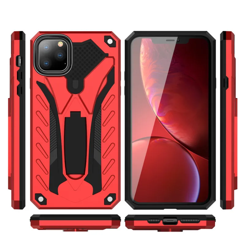 Противоударный чехол для iphone 6 6S 7 8 Plus XS чехол для iphone 11Pro Max XR XS MAX кольцо держатель задняя крышка для iphone 11 11 pro