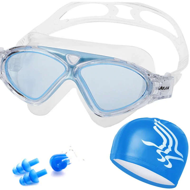 Professional Silicone Adjustable Swimming Goggles Anti-fog UV Swimming Glasses Men Women Diving Water Sports Swim Eyewear