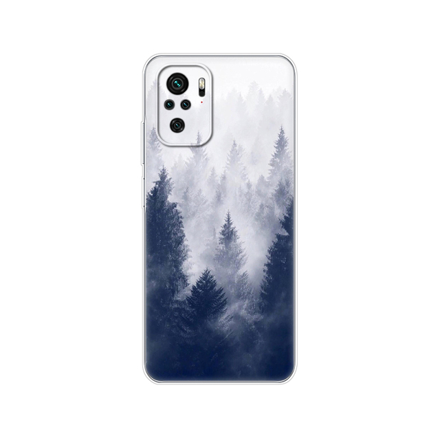 Xiaomi Redmi Note 10 10S Case 4G 5G Silicon Soft Tpu Back On Redmi Note 10 Pro Global Phone Cover Note10 S Bumper Etui Funda