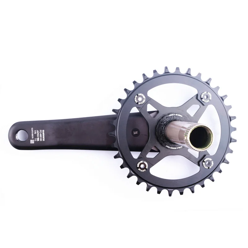 シマノ SLX クランク FC-M7100 170mm 32Tチェーンリング付き SLX MTB クランクセット 172 mm Qファクター 48.8 mm チェーン