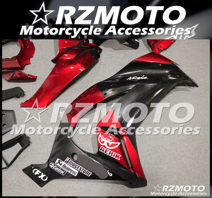 ABS мотоцикл обтекатель комплект для KAWASAKI ZX-10R 2011- год кузов литьевая форма Магазин № 2033