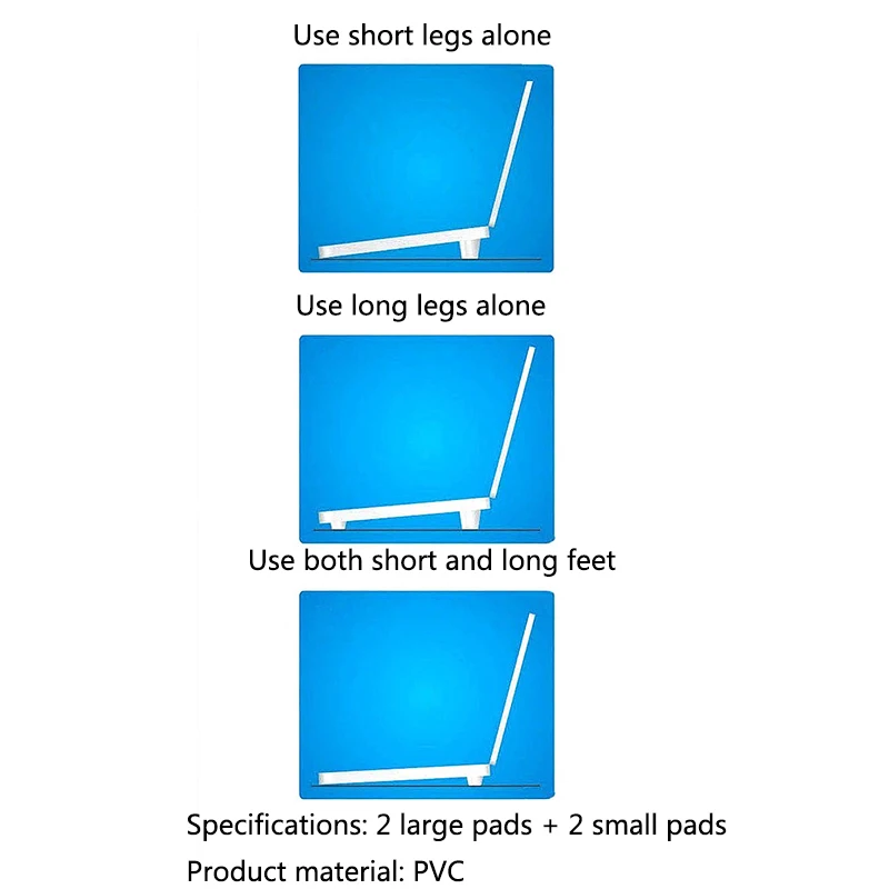 4 шт. охлаждающая подставка для ноутбука охлаждающая подставка для ног на присоске 4 подставки для ног