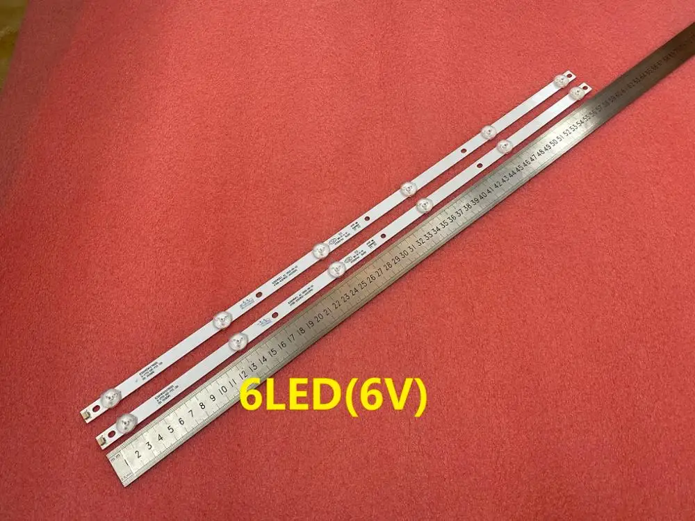 

New 2 PCS 6LED 583mm LED backlight strip for TX-32ER250ZZ 4708-K32WDC-A2113N01 A1113N01 K320WDC2B K320WDC1 A2 K320WDC1176021