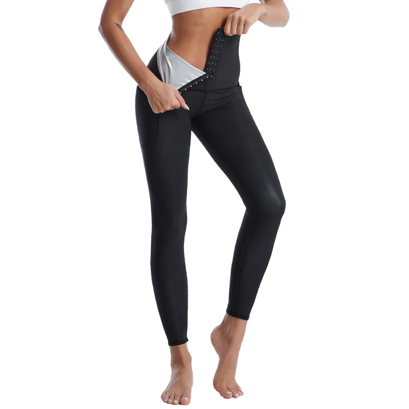 New Hot Sale Women Pants Woman Sweat Sauna Slimming Pants Legging Control Panties Body Shaper Waist Trainer Slimming Shapers shapewear shorts