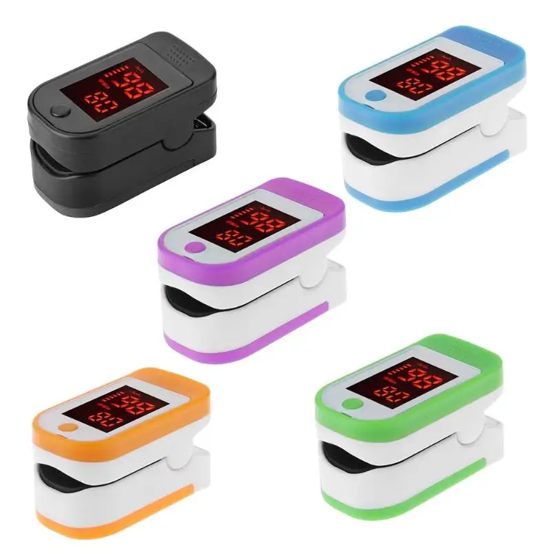 

Finger Pulse Oxygen Saturation Monitor Blood Oximeter Blood Pressure Meter Heart Rate Detector Health Care Tool