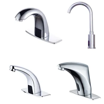 

Free Shipping YUJIE SR131-03 Fully automatic induction faucet exchange single cold hand washer induction faucet