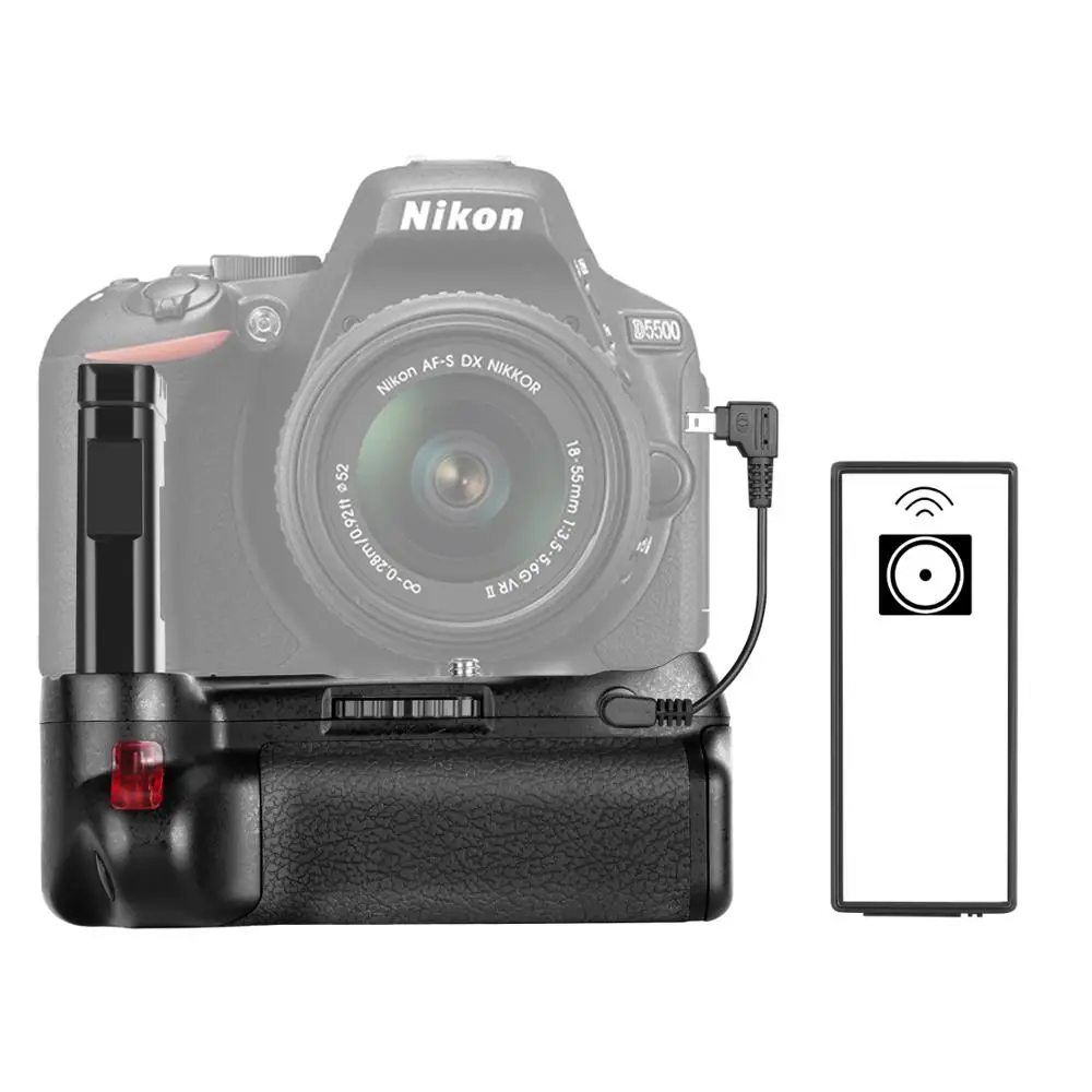 Neewer профессиональный вертикальный батарейный блок работает с EN EL14a для Nikon D5500