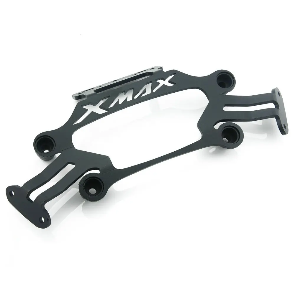 Передняя подставка для мотоцикла, держатель для смартфона Yamaha XMAX X-MAX 250 300-, Кронштейн для мобильного телефона, gps пластина, зеркальный кронштейн