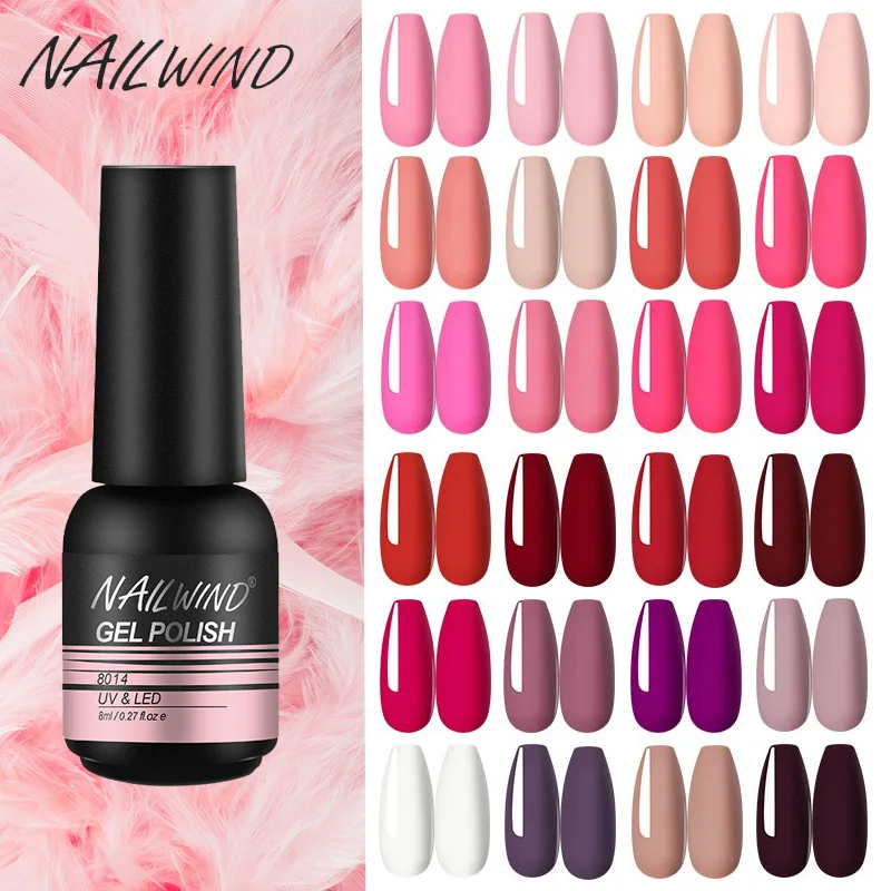 VENTO De unha Vernizes De Gel Unha Polonês Cartilha Nail Art Híbrido semi permanente 8Ml Gel Base Top coat Unhas Polonês precisa curado