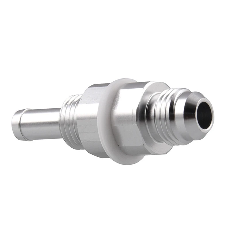 

6AN Male Flare Bulkhead To 5/16 inch Hose Barb Fuel Tank Fitting Adapter for Car SUV