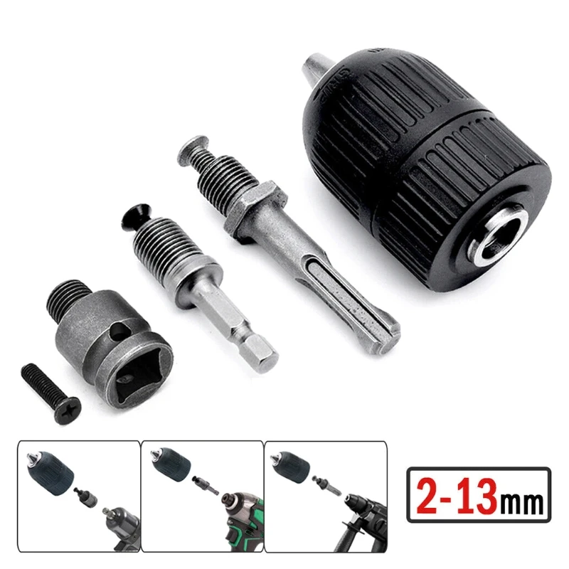 

Durable Drill Chuck Screwdriver Converter Tool Easy to Snap into the Power Tool Easy to Snap into the Power Tool