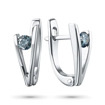

Earrings in white gold e0912sg07190210